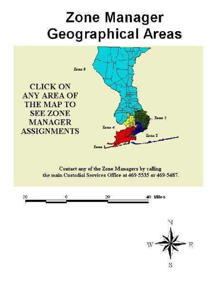 Zone Manager Geographical Areas