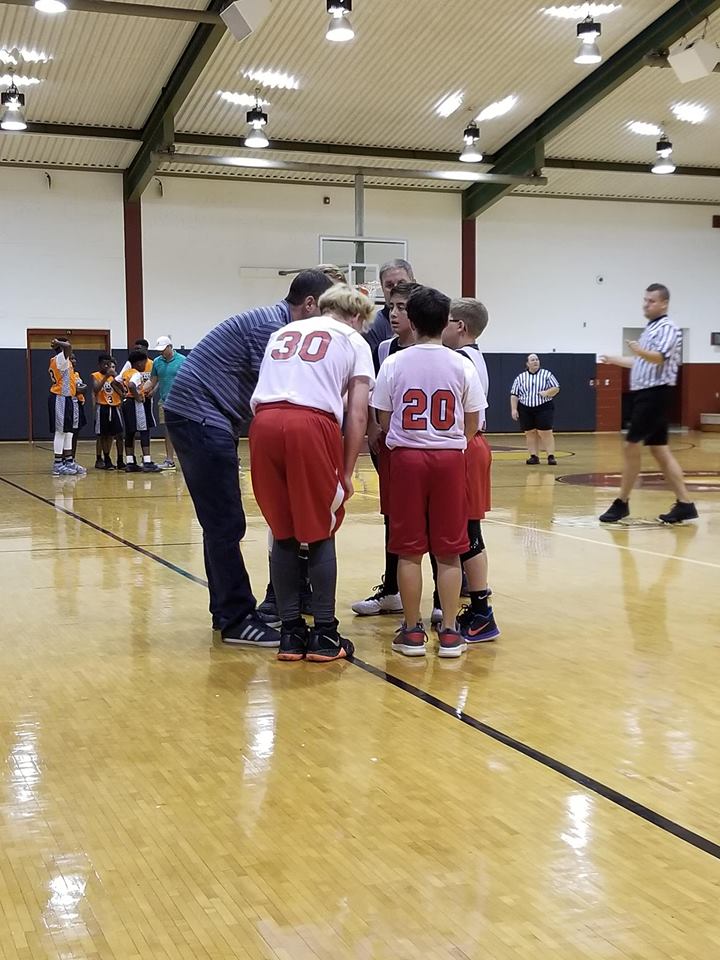 Boys Basketball timeout