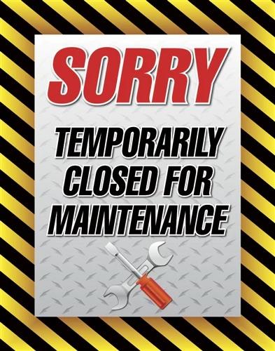 Closed for Maintenance