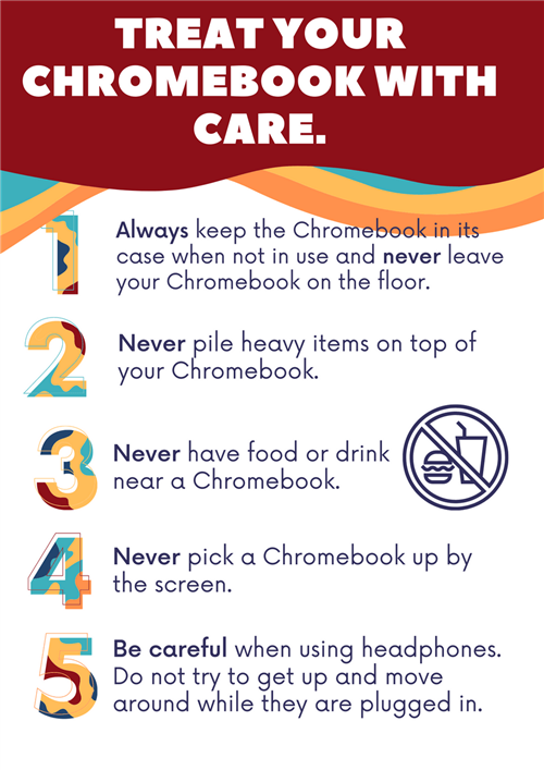 Chromebook care tips