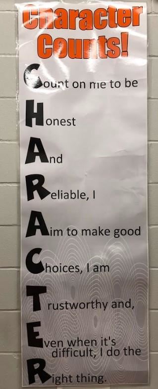 Character Counts Banner