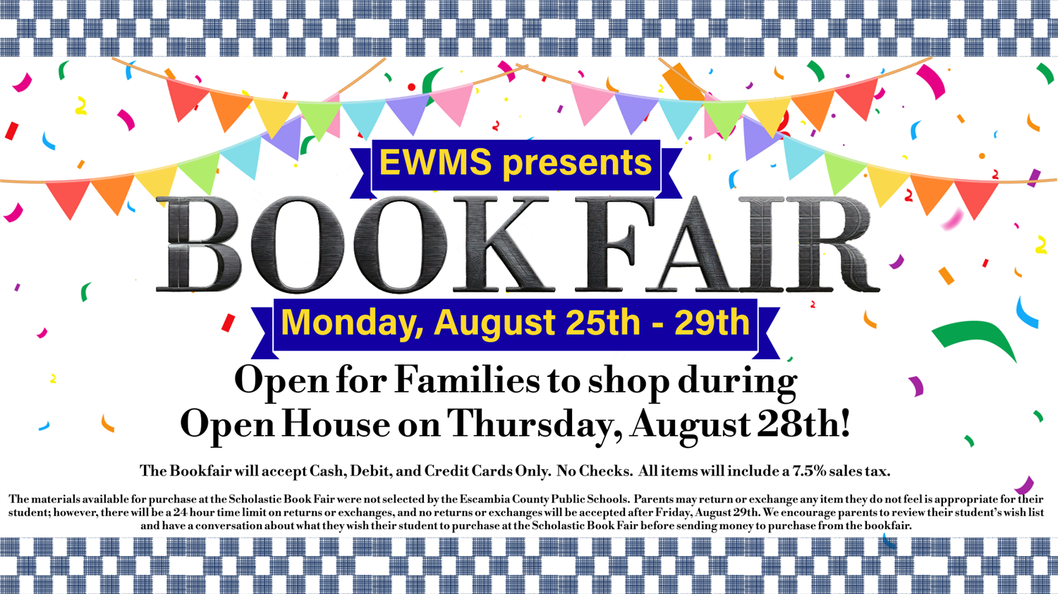 EWMS Book Fair