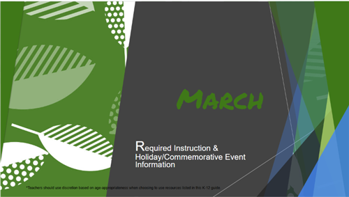 March