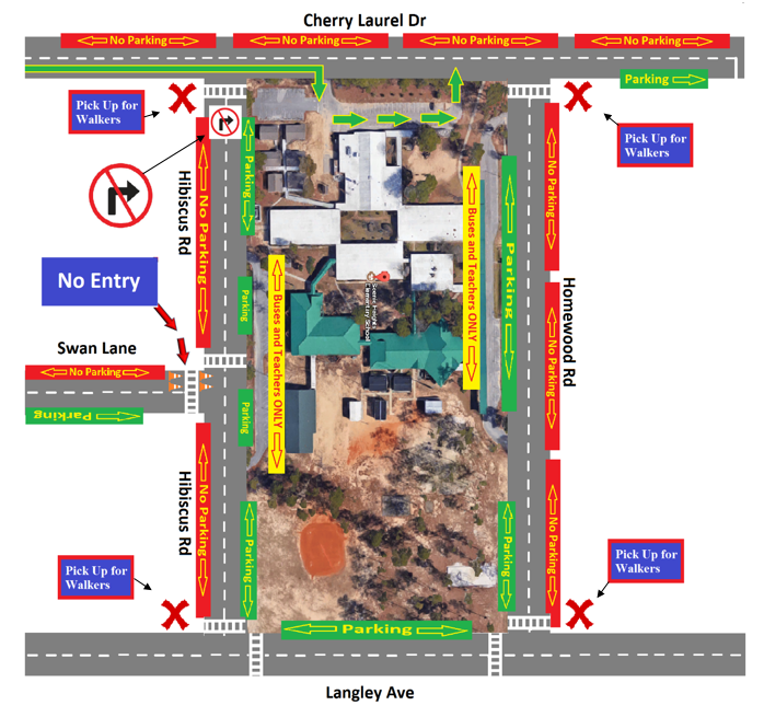 Pick Up and Drop Off Map