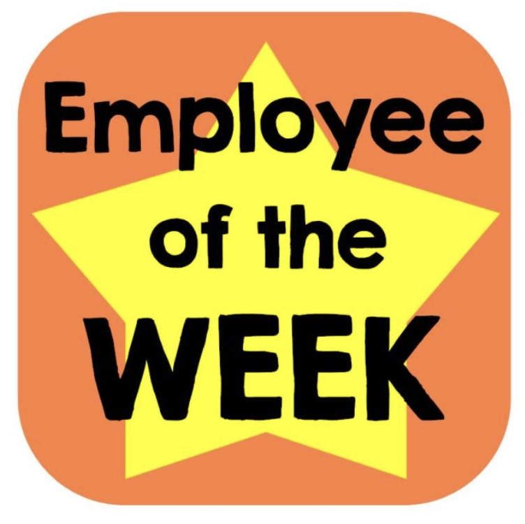 Employee of the Week star