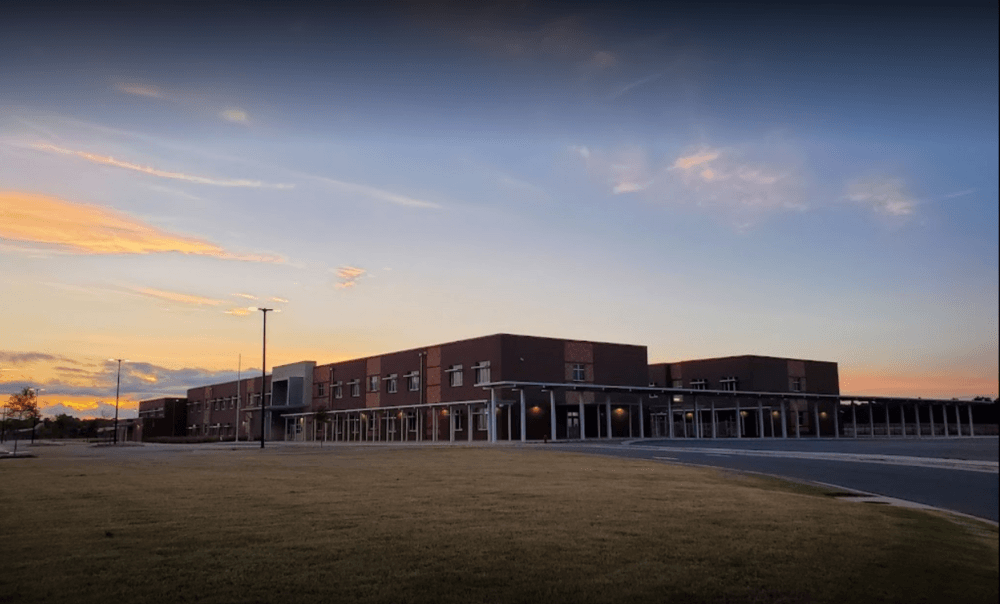 Kingsfield Elementary at Dawn