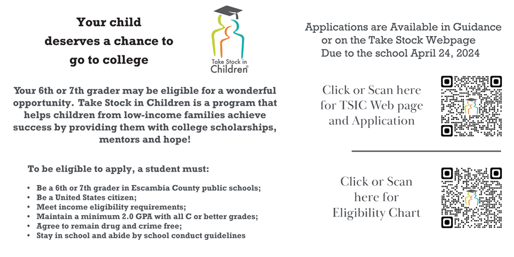 Stock in Children Scholarship Opportunity