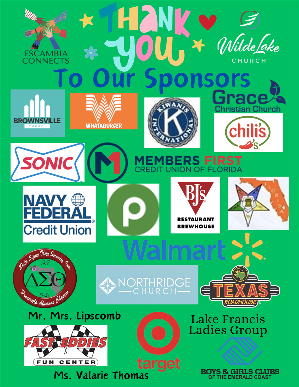 Community Sponsors