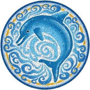 dolphin mosiac