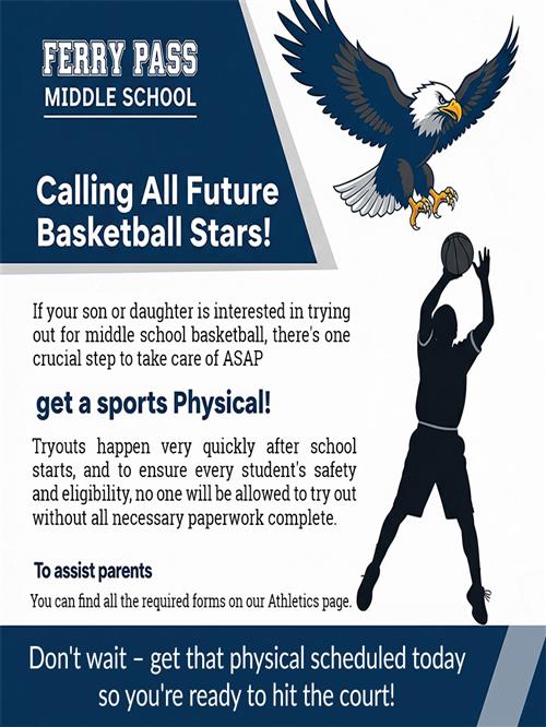  FPMS: Basketball tryout information